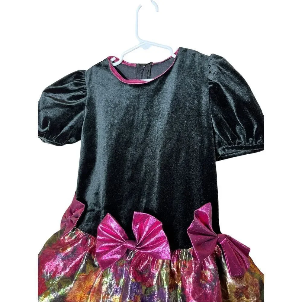 Vintage 80s 90s Bonnie Jean Girls Dress Size‎ 6